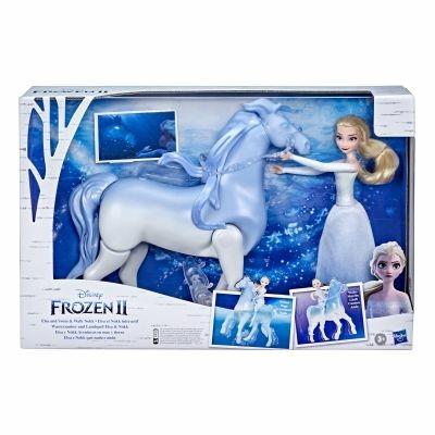 Hasbro Disney Frozen - Elsa e il cavallo Nokk elettronico (bambola con cavallo ispirati al fim Disney Frozen 2) - 4
