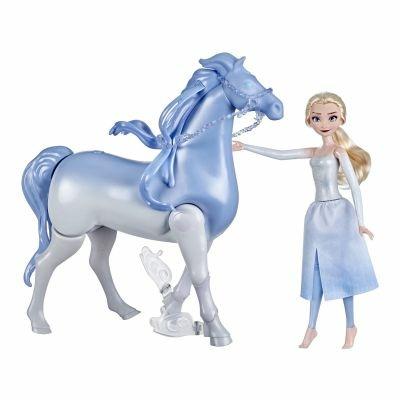 Hasbro Disney Frozen - Elsa e il cavallo Nokk elettronico (bambola con cavallo ispirati al fim Disney Frozen 2) - 5