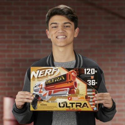 Nerf Ultra. Two (Blaster motorizzato a retrocarica rapida, 6 dardi Nerf Ultra, compatibile solo con i dardi Nerf Ultra) - 5