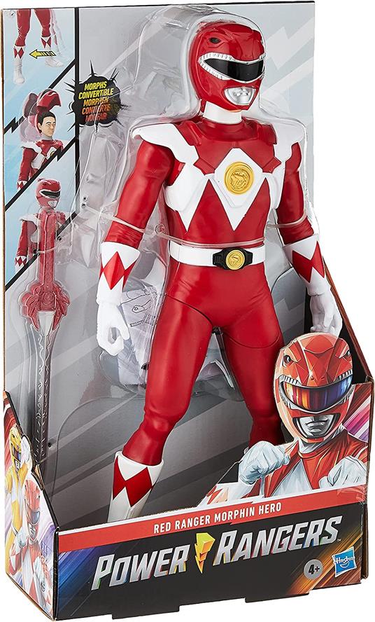 Power Rangers - 12In Mmpr Red Ranger Morphin Figure - 3