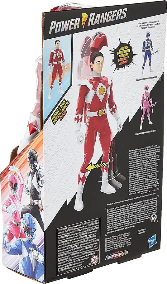 Power Rangers - 12In Mmpr Red Ranger Morphin Figure - 4