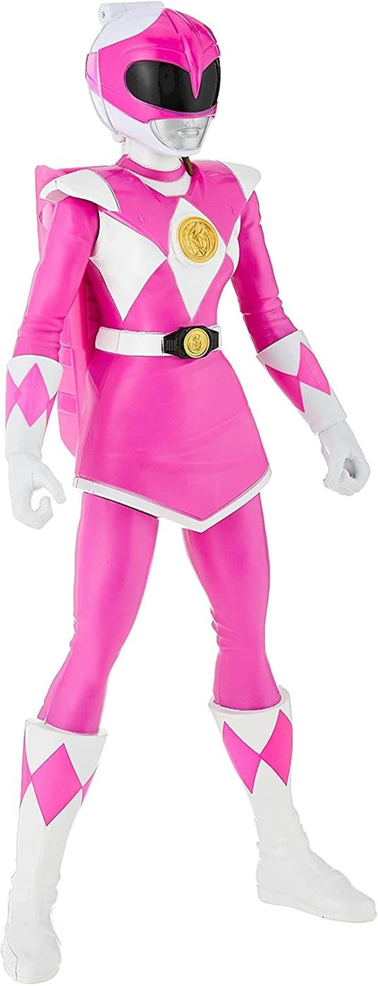Power Rangers Mighty Morphin Power Rangers Pink Ranger Morphin Hero - Action Figure giocattolo con accessori