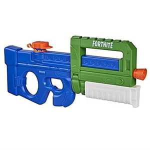Giocattolo Hasbro Nerf Super Soaker Fortnite Compact SMG -- Blaster ad acqua con getto azionato a pompa -- Per ragazzi Hasbro
