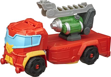 Transformers Playskool Rescue Bots Academy 35cm Power Hot Shot Rescue Robot Giocattolo trasformabile 2-in-1 - 4
