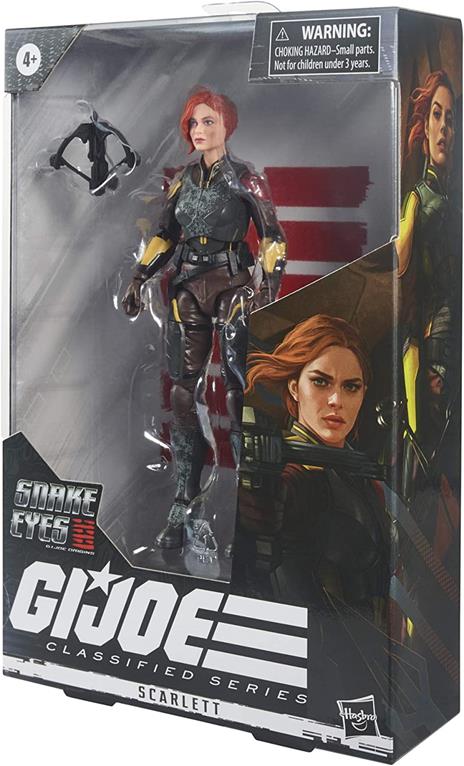 G.i. Joe Classified Series - Snake Eyes: G.i. Joe Origins Scarlett 20 Figura 15cm Hasbro - 3