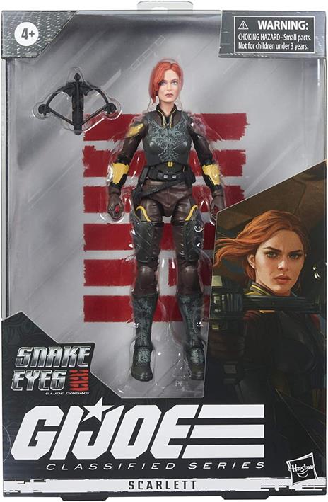 G.i. Joe Classified Series - Snake Eyes: G.i. Joe Origins Scarlett 20 Figura 15cm Hasbro - 4