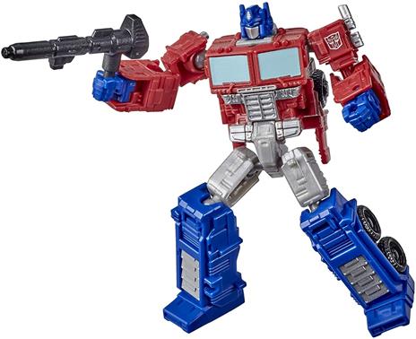 Hasbro Transformers Toys Generations War for Cybertron: Kingdom Core Class, WFC-K1 Optimus Prime, Action Figure da 8,5 cm, Bambini dagli 8 Anni in su