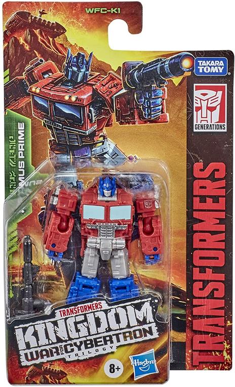 Hasbro Transformers Toys Generations War for Cybertron: Kingdom Core Class, WFC-K1 Optimus Prime, Action Figure da 8,5 cm, Bambini dagli 8 Anni in su - 3