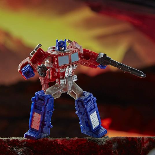 Hasbro Transformers Toys Generations War for Cybertron: Kingdom Core Class, WFC-K1 Optimus Prime, Action Figure da 8,5 cm, Bambini dagli 8 Anni in su - 4