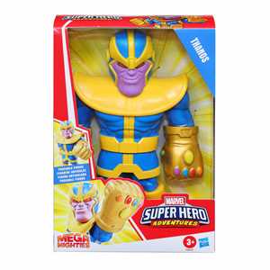 Giocattolo Super Hero Adventures Mega Mighties 25 cm. Thanos Hasbro
