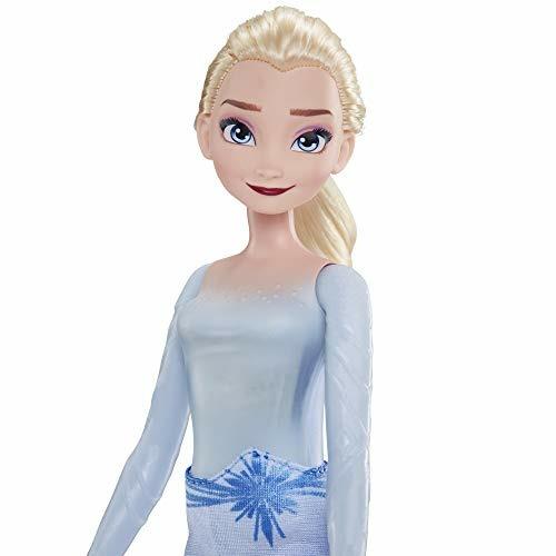 Hasbro Disney Frozen - Elsa Brilla sott'acqua, bambola che si illumina in  acqua per bambini dai 3 anni in su