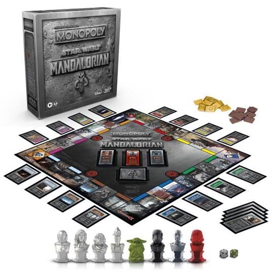 Monopoly Disney Mandalorian - Gioco da tavolo - Gioco da tavolo - Versione francese - 2