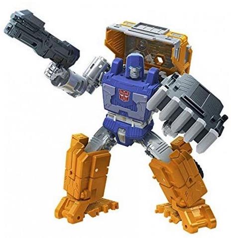 Hasbro Transformers Toys Generations War for Cybertron: Kingdom Deluxe, WFC-K16 Huffer, action figure da 14 cm - 3