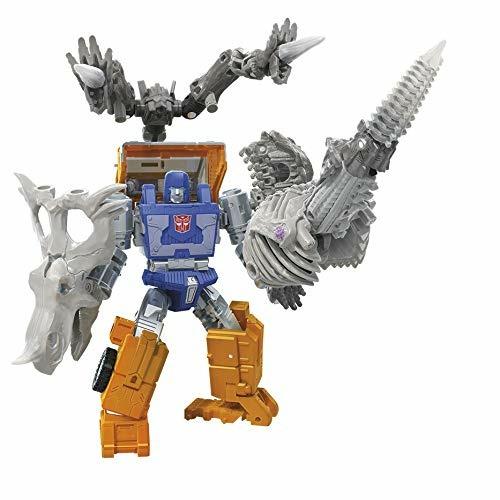 Hasbro Transformers Toys Generations War for Cybertron: Kingdom Deluxe, WFC-K15 Ractonite, action figure da 14 cm - 5