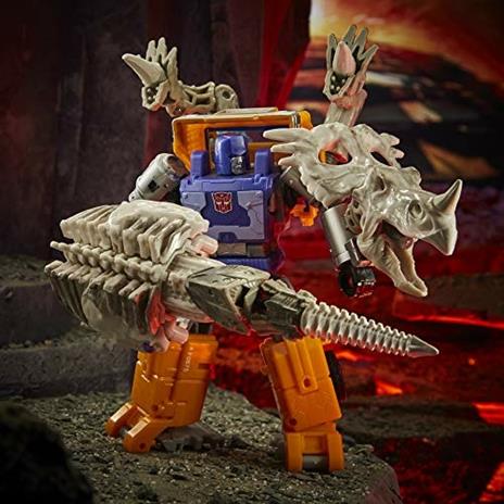 Hasbro Transformers Toys Generations War for Cybertron: Kingdom Deluxe, WFC-K15 Ractonite, action figure da 14 cm - 6