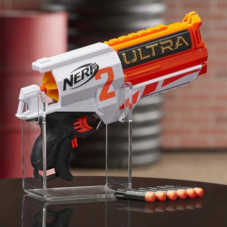 Nerf Ultra. Two (Blaster motorizzato a retrocarica rapida, 6 dardi Nerf Ultra, compatibile solo con i dardi Nerf Ultra) - 4