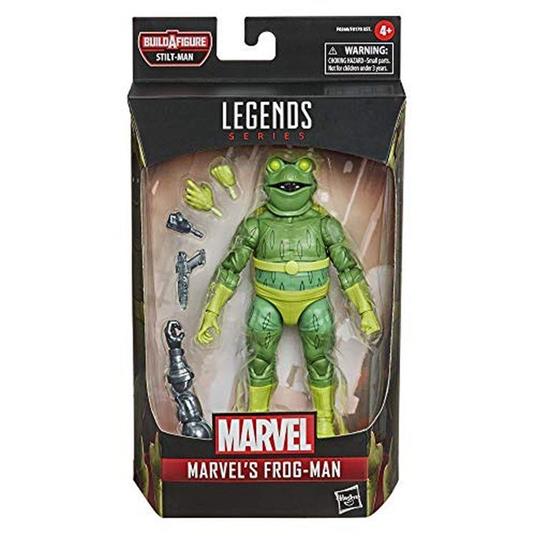 Hasbro Marvel Legends-Legends 5 Series, action figure di Frog 15 cm - 3