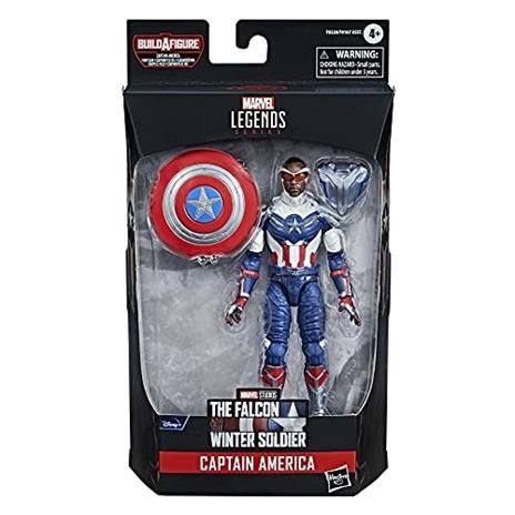 Hasbro Marvel Legends Series. Capitan America, action figure in scala da 15 cm - 2