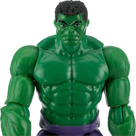 Hasbro Avengers Mech Strike - Hulk, action figure da 15 cm e accessorio da battaglia - 4