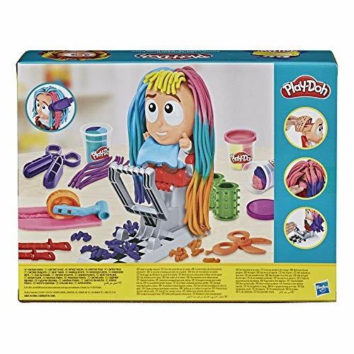 Play-Doh - Il Fantastico Barbiere, playset con 8 vasetti di pasta da modellare e accessori - 5