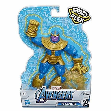 Avengers Bend and Flex. Personaggi Snodabili 15 cm. Thanos - 3