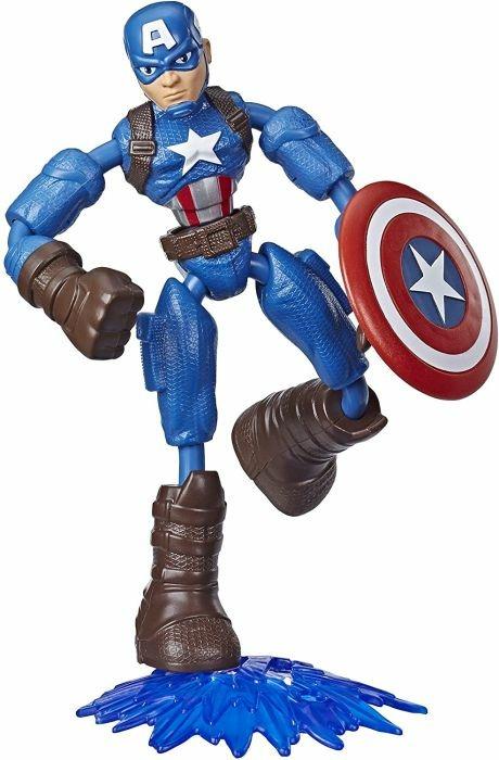 Avengers Bend and Flex. Personaggi Snodabili 15 cm. Captain America - 2
