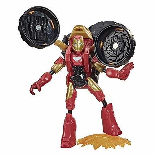 Avengers Bend And Flex Ironman Con Veicolo Snodabile - 3