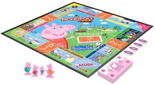 Hasbro Monopoly JUNIOR PEPPA PIG, Multicolore F1656105