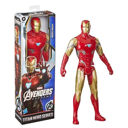 Hasbro Marvel Avengers, Titan Hero Series, Iron Man, action figure da 30 cm - 2