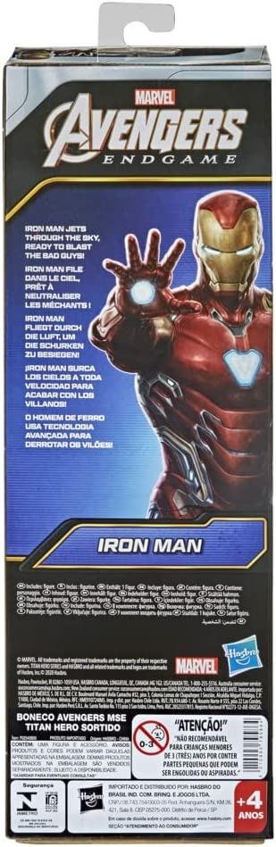 Hasbro Marvel Avengers, Titan Hero Series, Iron Man, action figure da 30 cm - 5