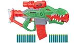 Nerf DinoSquad - Rex-Rampage blaster motorizzato con caricatore da 10 dardi, supporto per 10 dardi e design a forma di T-Rex