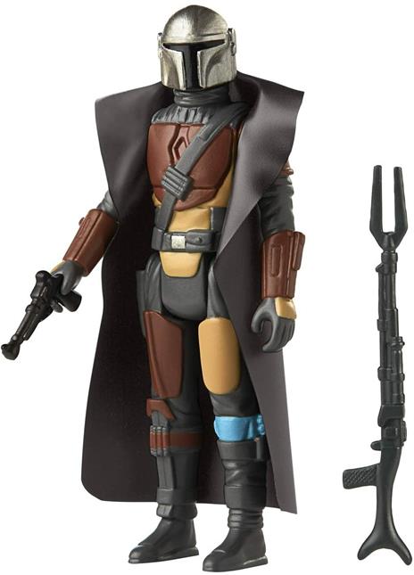 Hasbro Star Wars Retro Collection. The Mandalorian, action figure da collezione da 9,5 cm - 3