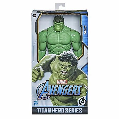 Hasbro Avengers - Hulk (Action Figure Deluxe 30cm con blaster Titan Hero Blast Gear) - 2
