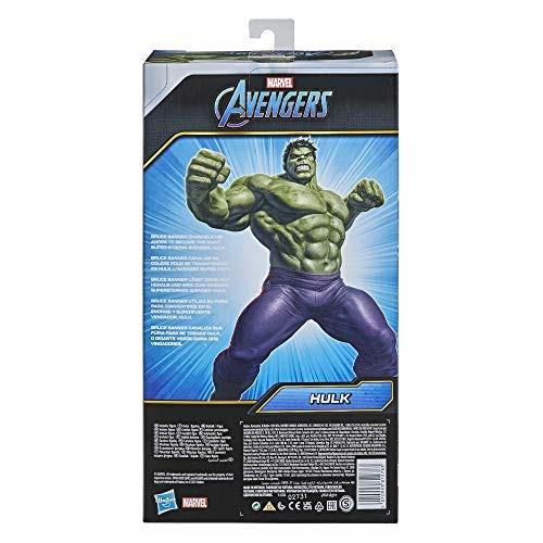 Hasbro Avengers - Hulk (Action Figure Deluxe 30cm con blaster Titan Hero Blast Gear) - 3