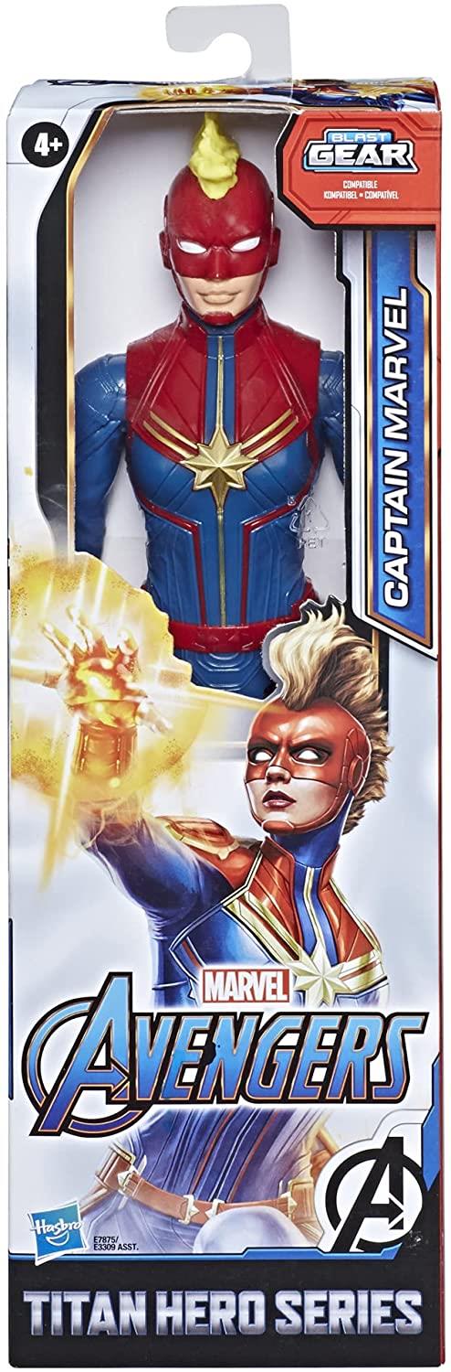 Avengers Personaggo Titan Hero 30cm Captain Marvel - 2