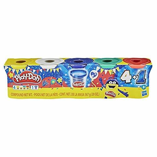 Play Doh 4 + 1 Colori con Zaffiro