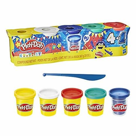 Play Doh 4 + 1 Colori con Zaffiro - 4