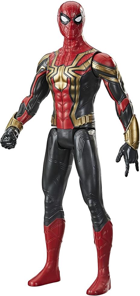 Hasbro Spider-Man - Spider-Man con armatura integrale Iron Spider; Action Figure 30 cm Titan Hero Series - 3