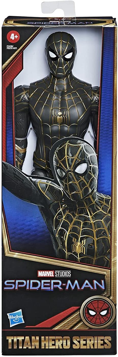 Hasbro Spider-Man - Spider-Man con tuta Iron Spider, action figure da 30 cm Titan Hero Series