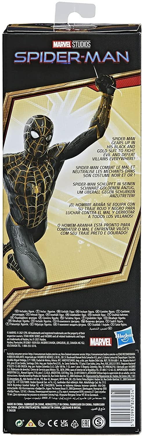 Hasbro Spider-Man - Spider-Man con tuta Iron Spider, action figure da 30 cm Titan Hero Series - 3