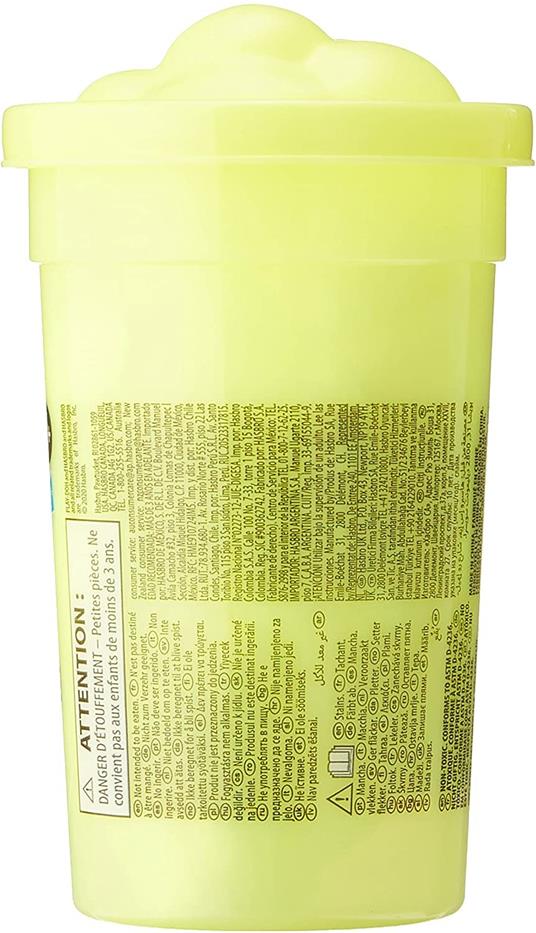 Playdoh Fluffy Slime Mega Vasetto. Giallo - 2