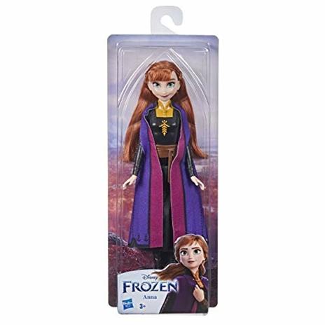 Hasbro Disney Frozen - Anna (Fashion Doll con capelli lunghi e abito ispirato al film Frozen 2) - 2