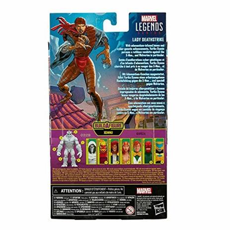 Hasbro Marvel Legends- Wolverine Series-Action Collezione di Lady Deathstrike Alta 15 cm - 3