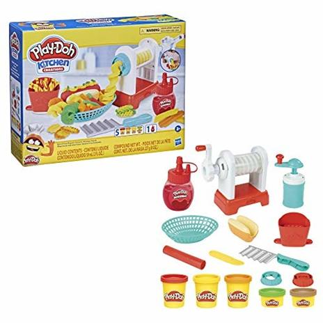 Play-Doh Kitchen Creations - Playset Patatine e Snack - 2