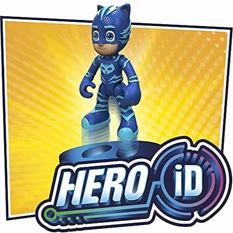 Hasbro PJ Masks - Super pigiamini, Eroi e Cattivi, set per età prescolare con 7 action figure con 10 accessori, per bambini dai 3 anni in su - 4