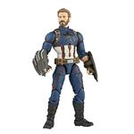 Hasbro Marvel Legends Series. Capitan America, action figure della Saga dell'Infinito in scala da 15 cm