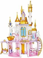 Hasbro Disney Princess - Il Castello dei Sogni, casa delle bambole con mobili e accessori