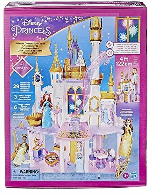 Hasbro Disney Princess - Il Castello dei Sogni, casa delle bambole con  mobili e accessori