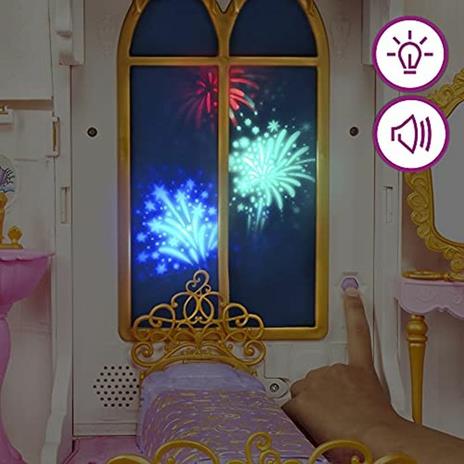 Hasbro Disney Princess - Il Castello dei Sogni, casa delle bambole con mobili e accessori - 4