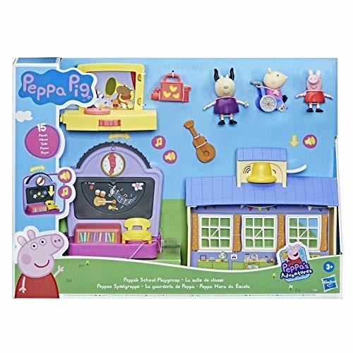 Peppa Pig - La Scuola di Peppa Pig, playset con frasi e suoni - Hasbro -  Casa delle bambole e Playset - Giocattoli